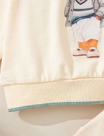 Compleu Shein Kids, crem