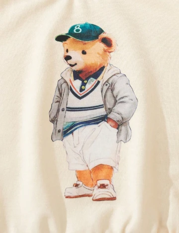 Compleu Shein Kids, crem