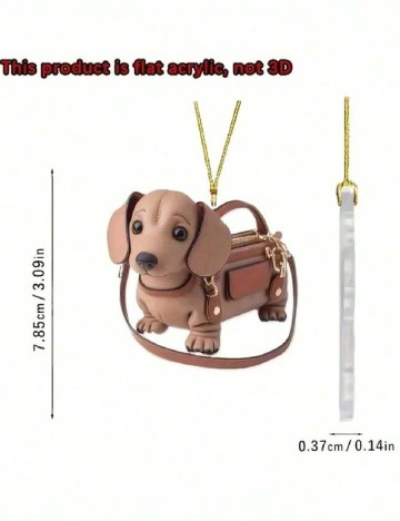 Set brelocuri 5 bucati SHEIN, maro