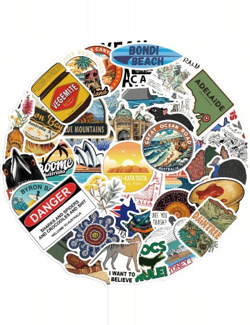 Set stickere SHEIN, mix culori