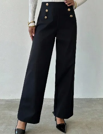 Pantaloni SHEIN, negru