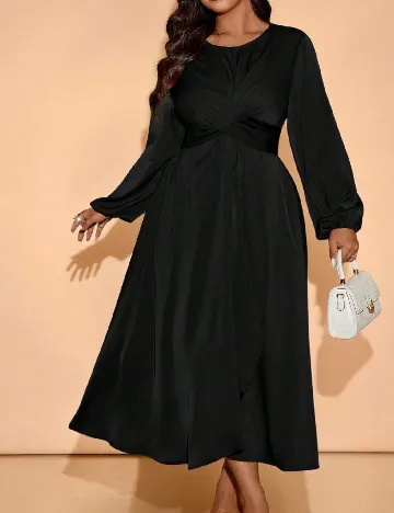 Rochie medie SHEIN CURVE, negru