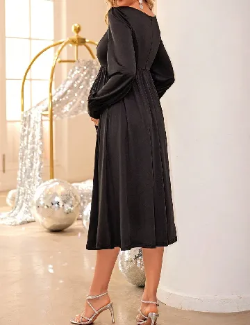 Rochie medie SHEIN Maternity, negru