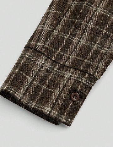 Rochie scurta SHEIN CURVE, maro