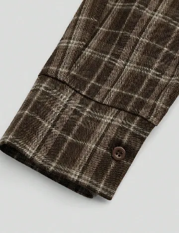 Rochie scurta SHEIN CURVE, maro