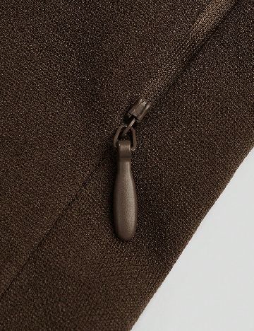 Rochie scurta SHEIN CURVE, maro