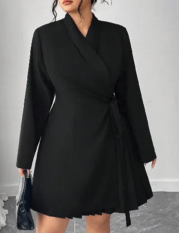 Rochie scurta SHEIN CURVE, negru