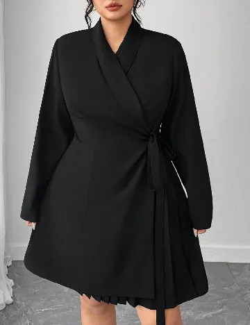 Rochie scurta SHEIN CURVE, negru