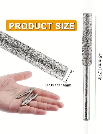 Set capete de freza 9 bucati SHEIN, gri