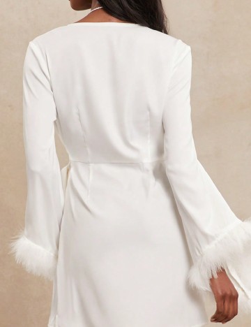 Rochie scurta SHEIN, alb