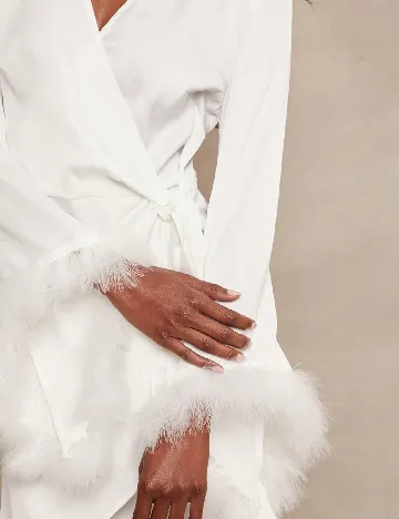 Rochie scurta SHEIN, alb