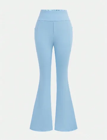 Pantaloni Shein Kids, albastru