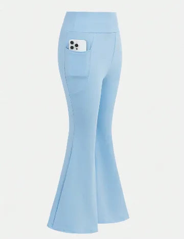 Pantaloni Shein Kids, albastru