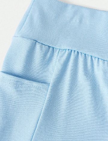 Pantaloni Shein Kids, albastru