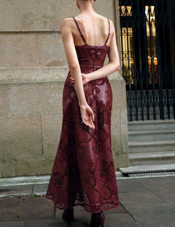 Rochie lunga Anewsta, visiniu