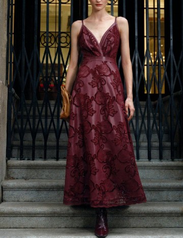 Rochie lunga Anewsta, visiniu