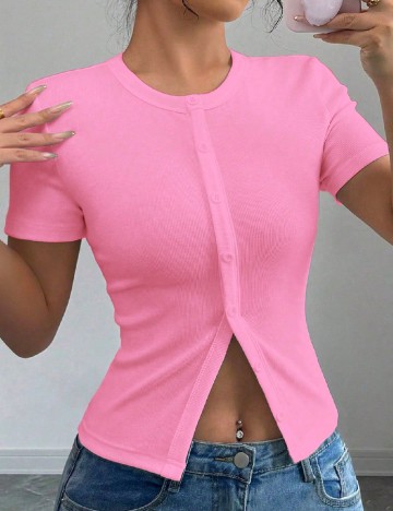 Tricou SHEIN, roz