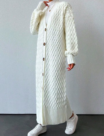 Cardigan SHEIN, ecru