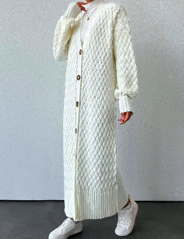 Cardigan SHEIN, ecru