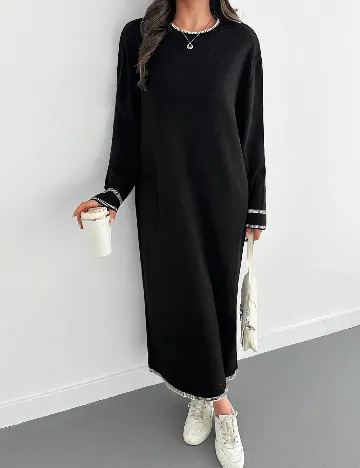 Rochie lunga SHEIN CURVE, negru