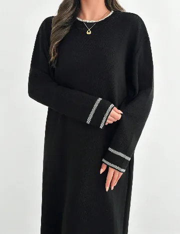 Rochie lunga SHEIN CURVE, negru