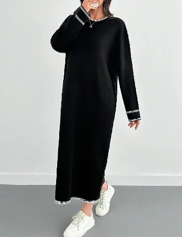 Rochie lunga SHEIN CURVE, negru