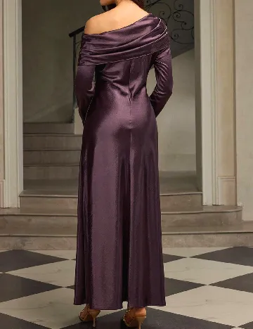 Rochie lunga Zeylah, mov