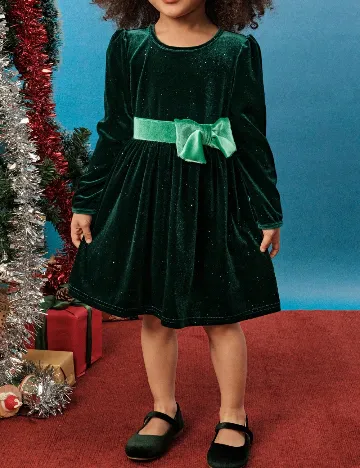 Rochie Shein Kids, verde