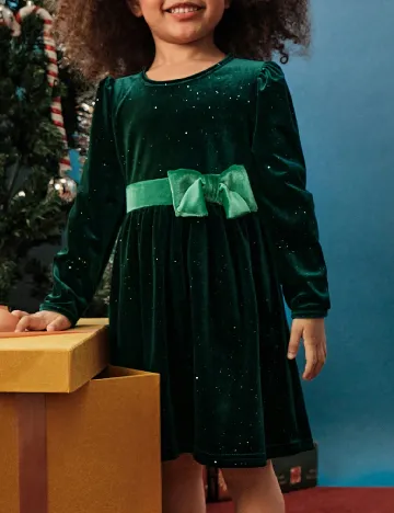 Rochie Shein Kids, verde