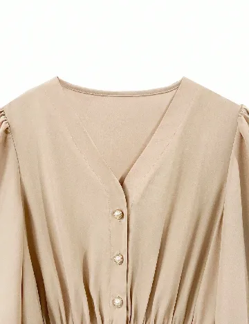 Rochie medie SHEIN, crem