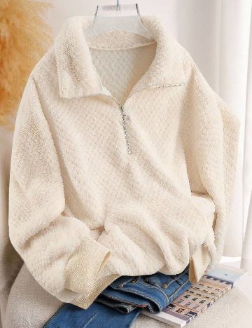 Bluza SHEIN CURVE, crem