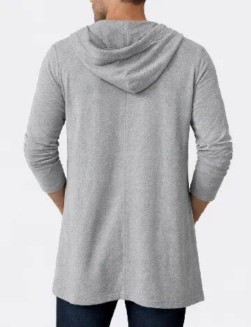 Cardigan Bershka, gri
