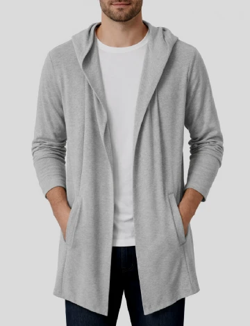 Cardigan Bershka, gri