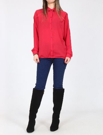 Camasa Bershka, rosu