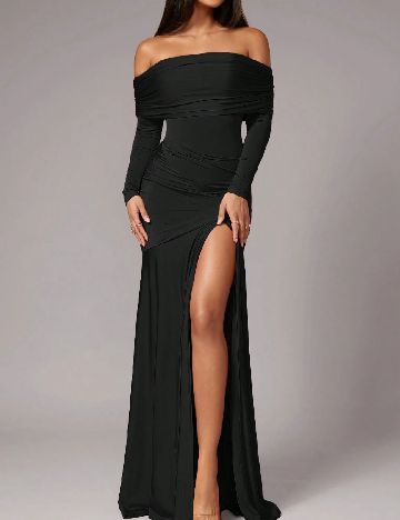 Rochie lunga SHEIN, negru