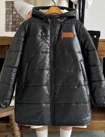 Geaca Shein Kids, negru