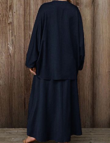 Compleu SHEIN CURVE, bleumarin