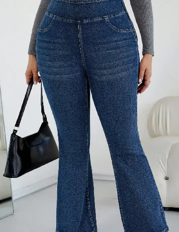 Blugi SHEIN CURVE, albastru