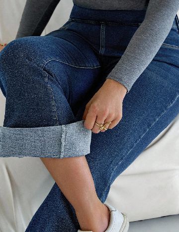 Blugi SHEIN CURVE, albastru