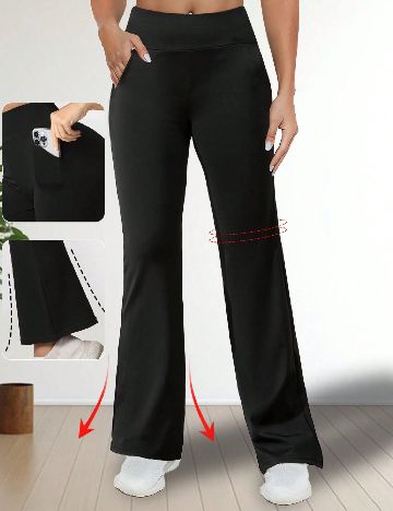 Pantaloni SHEIN, negru