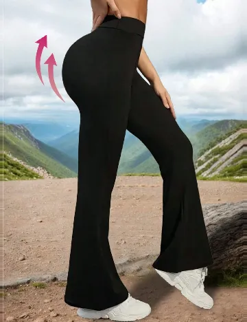 Pantaloni SHEIN, negru