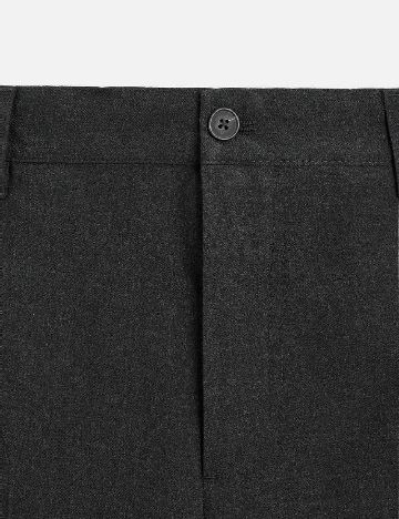 Pantaloni Zara, gri inchis