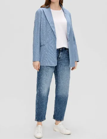 Sacou s.Oliver Plus Size, albastru