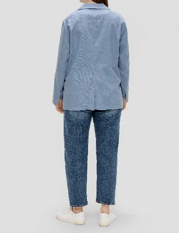 Sacou s.Oliver Plus Size, albastru