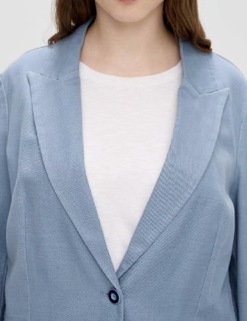 Sacou s.Oliver Plus Size, albastru