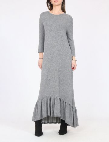 Rochie lunga Bershka, gri