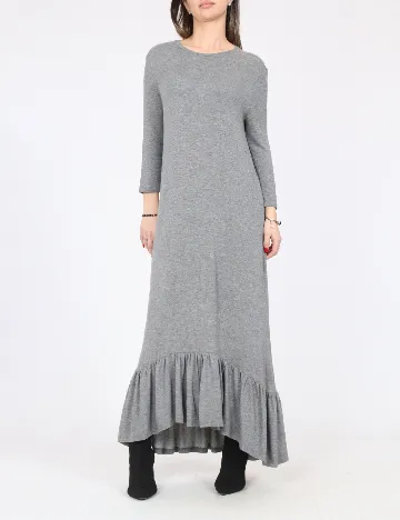 Rochie lunga Bershka, gri