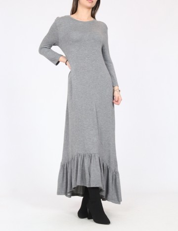 Rochie lunga Bershka, gri