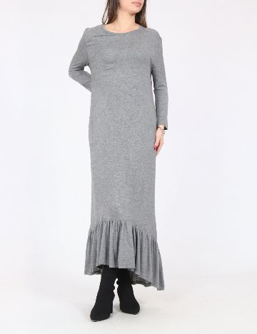Rochie lunga Bershka, gri