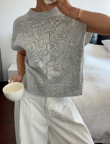 Bluza SHEIN CURVE, gri